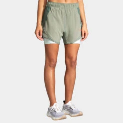 Brooks Chaser 5" 2-in-1 Shorts Women's -Brooks Shop 056804 326 1