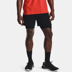 Under Armour Iso-Chill Run 2-in-1 Shorts Men's 8 Under Armour Iso-Chill Run 2-in-1 Shorts Men's -Brooks Shop 056933 001 1
