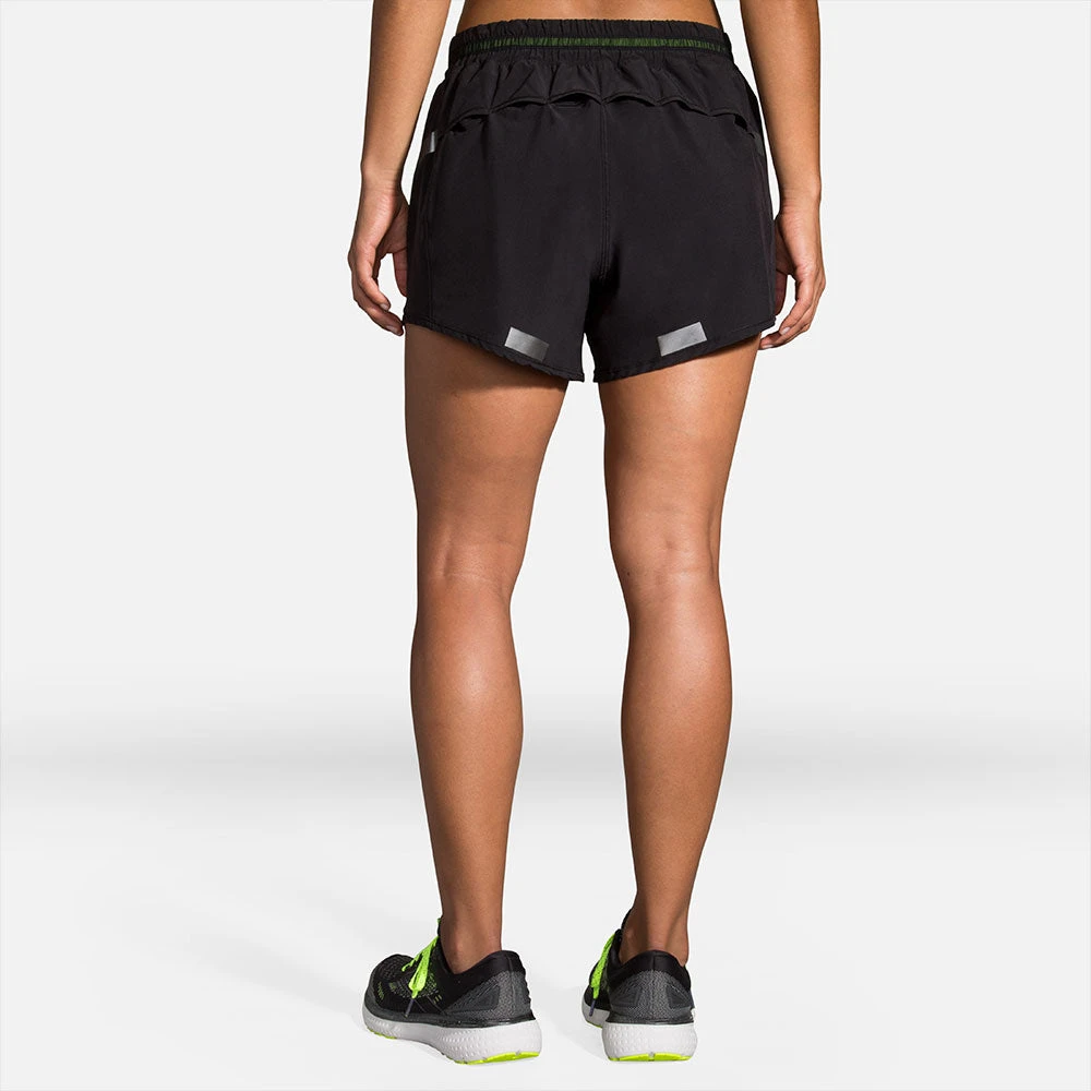 Brooks Carbonite 4" Shorts Women's 2 Brooks Carbonite 4" Shorts Women's - Image 2