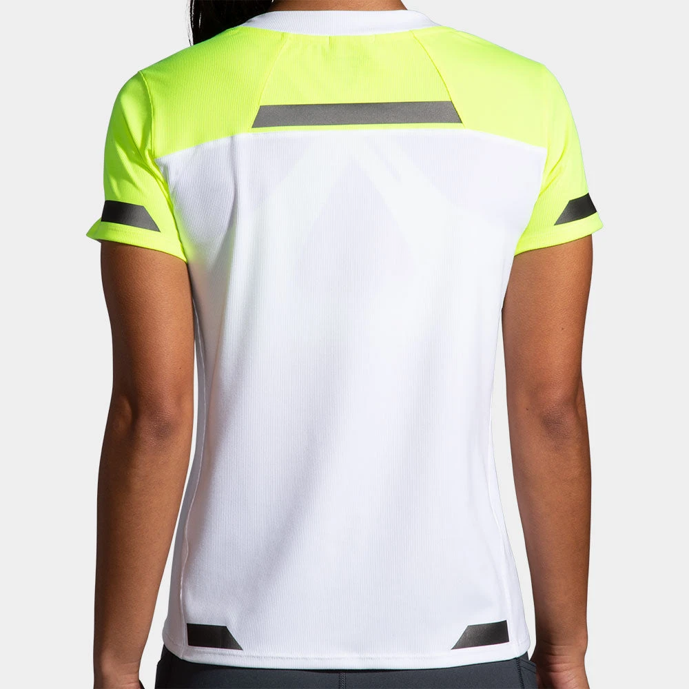 Brooks Run Visible Short Sleeve Women's 2 Brooks Run Visible Short Sleeve Women's - Image 2