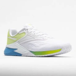 Reebok Nano X2 Women's White/Essential Blue/Acid Yellow 10 Reebok Nano X2 Women's White/Essential Blue/Acid Yellow -Brooks Shop 561835 5