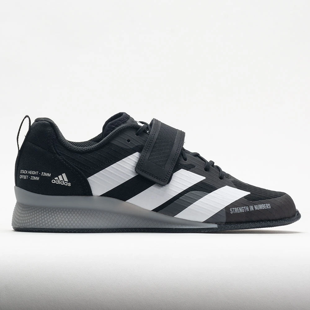 Adidas Adipower III Men's Black/White/Grey 1 Adidas Adipower III Men's Black/White/Grey