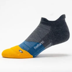 Feetures Elite Max Cushion No Show Tab Socks -Brooks Shop 650904 422 1