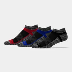 Saucony Inferno No Show Tab Socks 3 Pack -Brooks Shop 650965 067 1 8ad940e5 0250 4ea7 8e19 1369001ece67