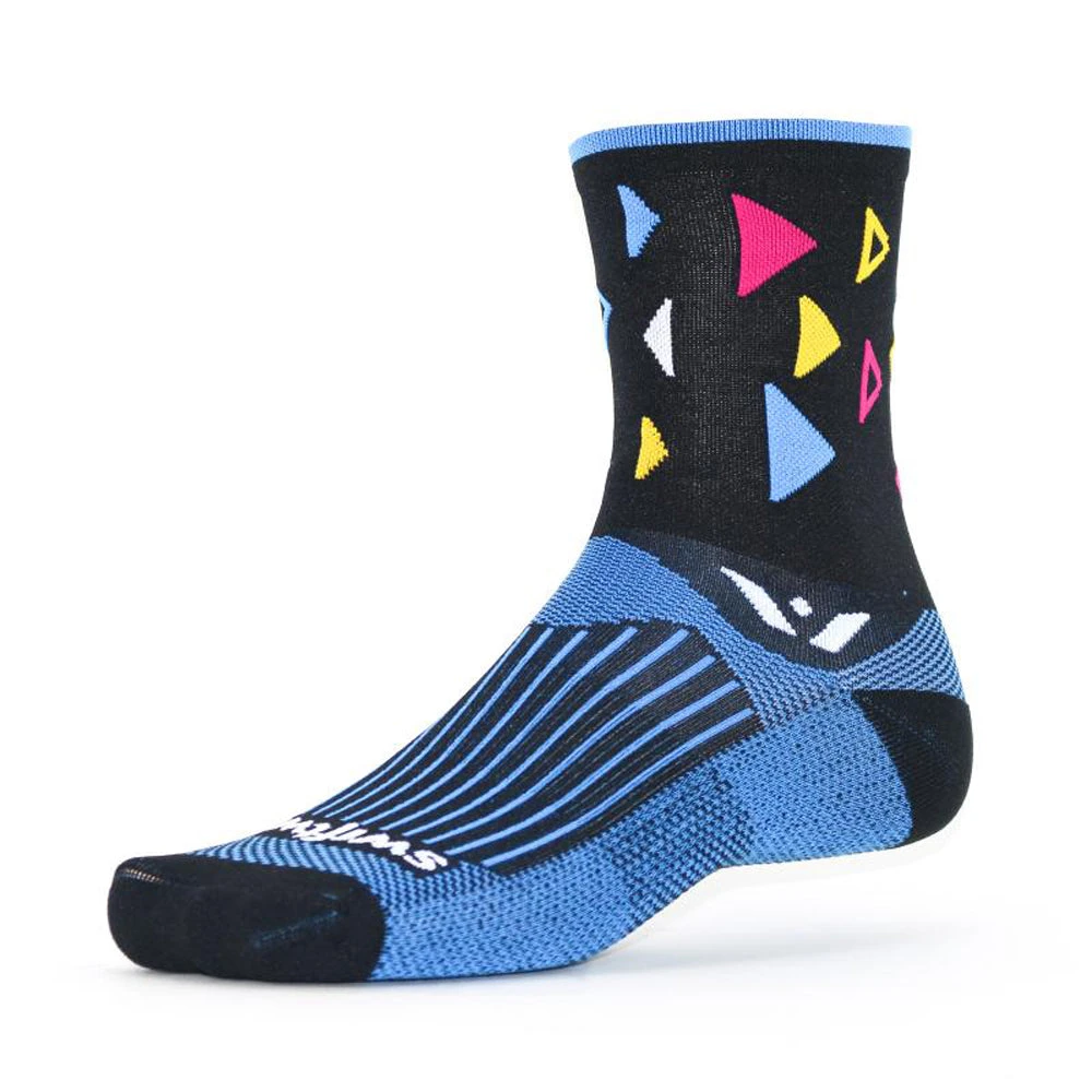 Swiftwick Vision Five Fiesta Crew Socks 3 Swiftwick Vision Five Fiesta Crew Socks - Image 3