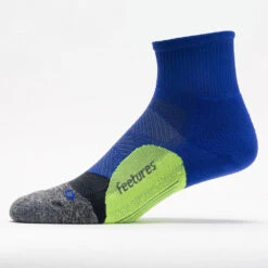Feetures Elite Light Cushion Quarter Socks -Brooks Shop 651082 494 1
