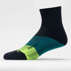 Feetures Elite Light Cushion Quarter Socks -Brooks Shop 651082 582 2