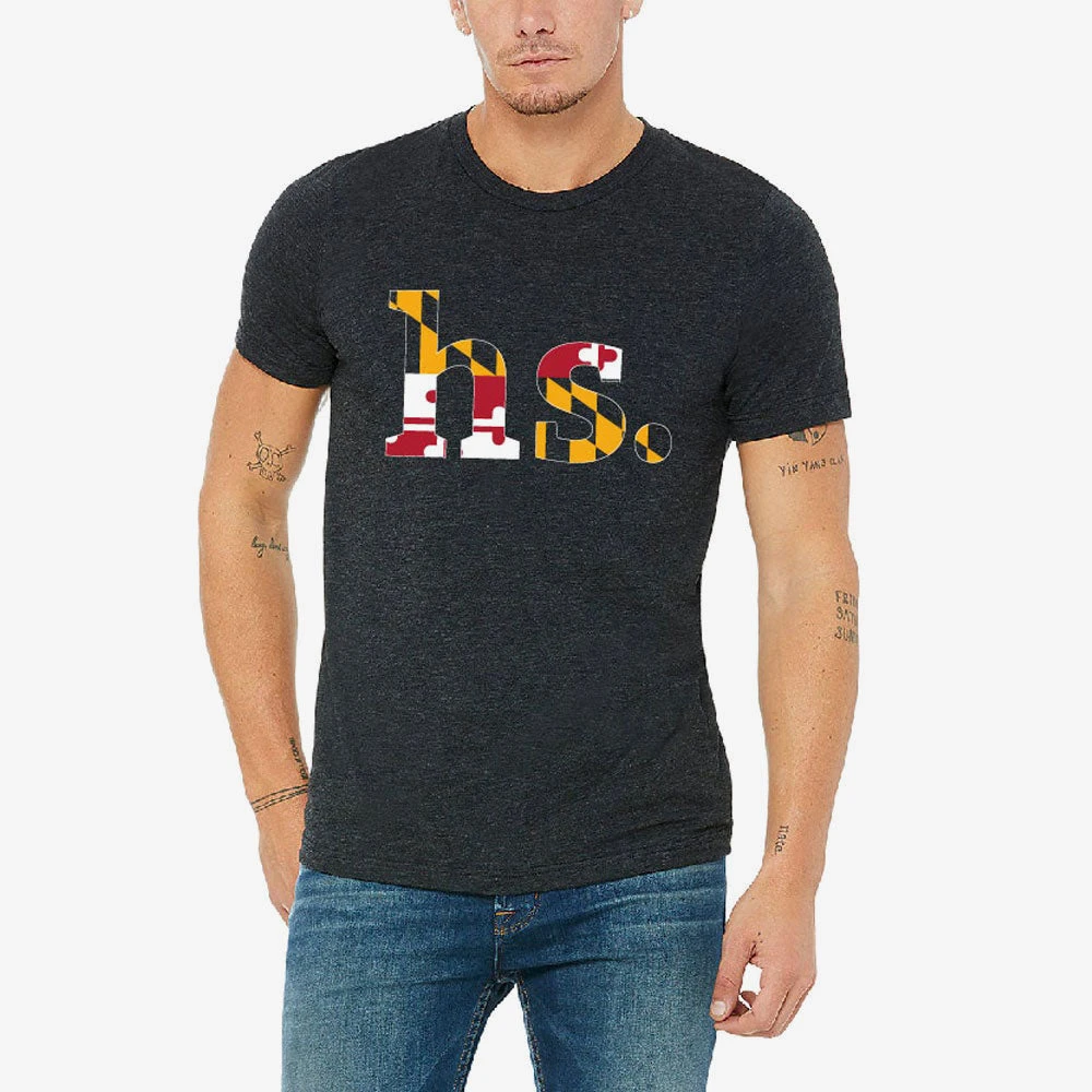 Holabird Sports "HS." Maryland Flag T-Shirt 1 Holabird Sports "HS." Maryland Flag T-Shirt