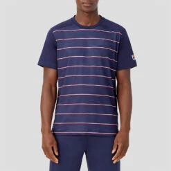 Fila Heritage Tennis Stripe Crew Men's -Brooks Shop 757819 412 1