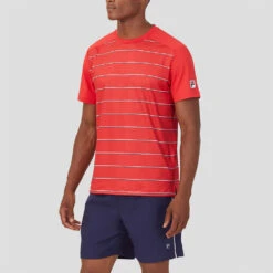 Fila Heritage Tennis Stripe Crew Men's -Brooks Shop 757819 622 1