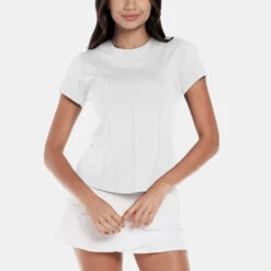 Lucky In Love Center Court Short Sleeve Women's -Brooks Shop 758276 110 1